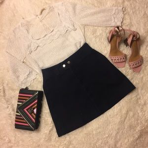 Zara mini A-line skirt